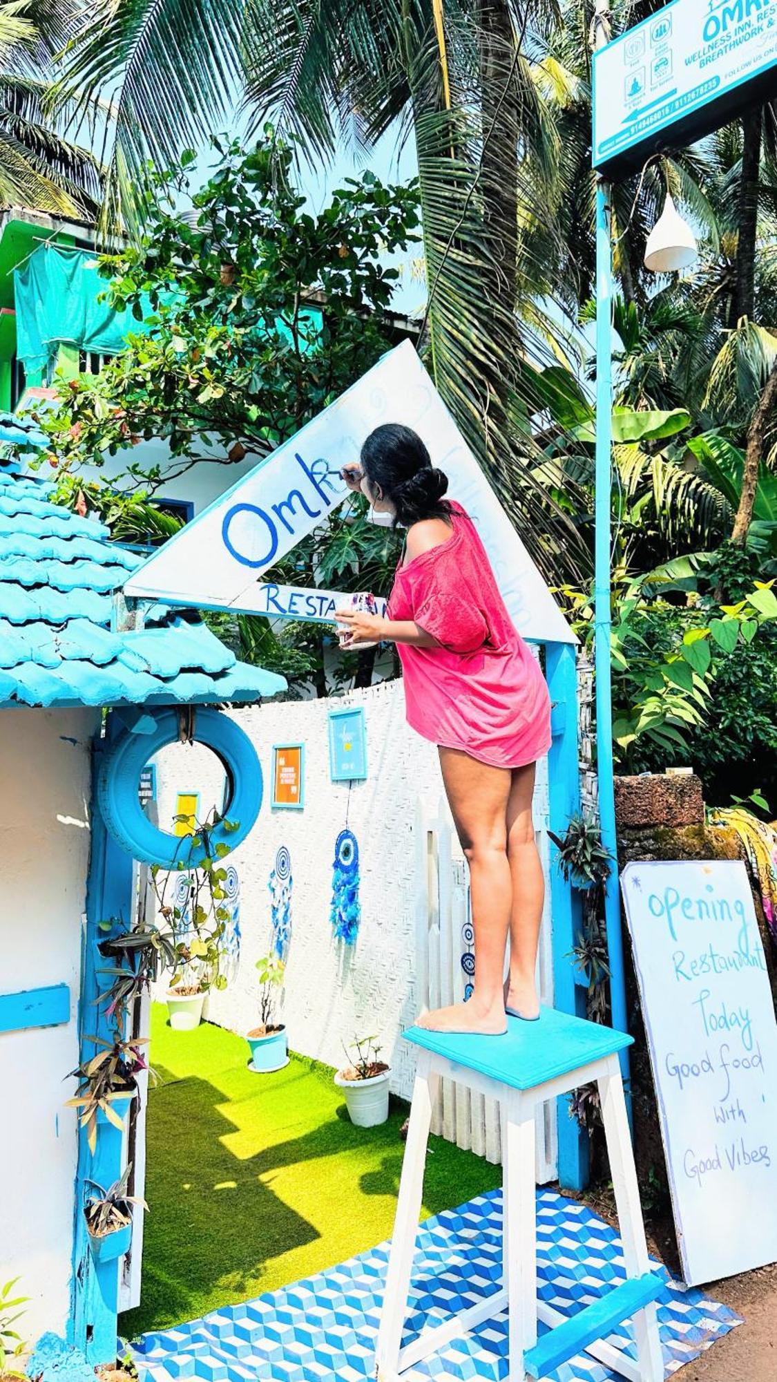 Omkar Wellness Inn Arambol Bagian luar foto
