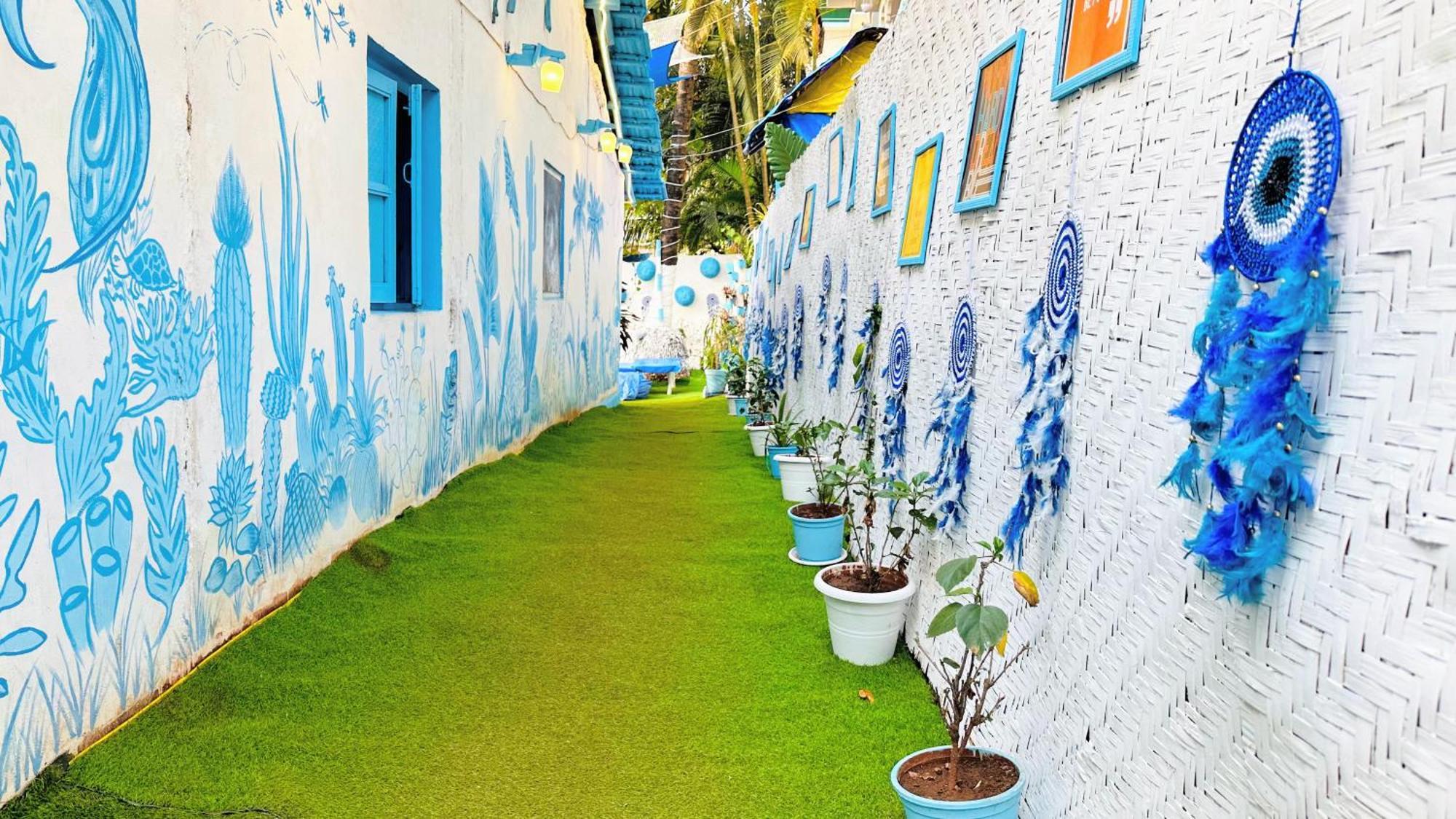 Omkar Wellness Inn Arambol Bagian luar foto